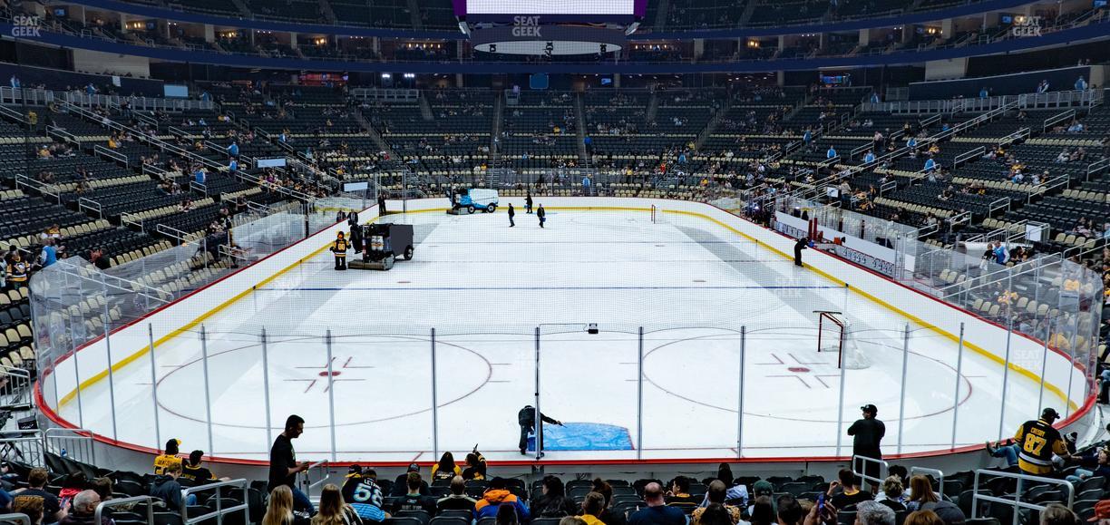 PPG Paints Arena - Section 107 Seat View