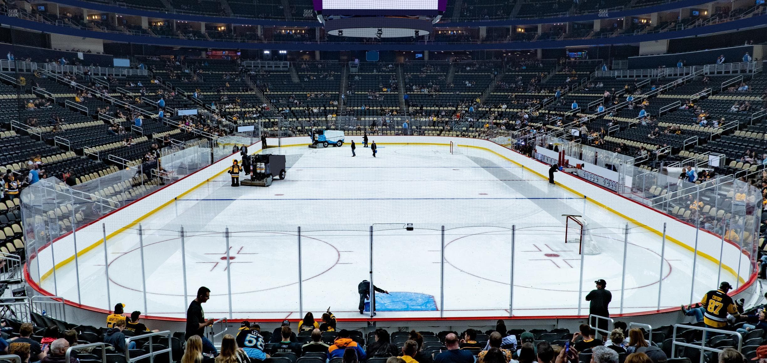 PPG Paints Arena - Section 107 Seat View