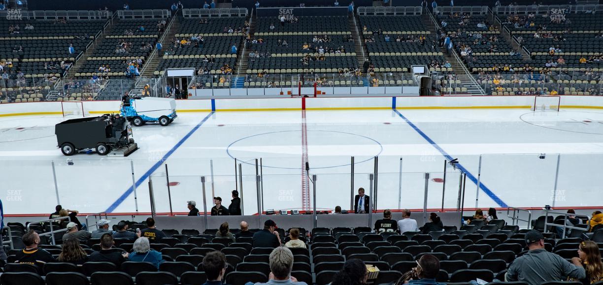 PPG Paints Arena - Section 112 Seat View
