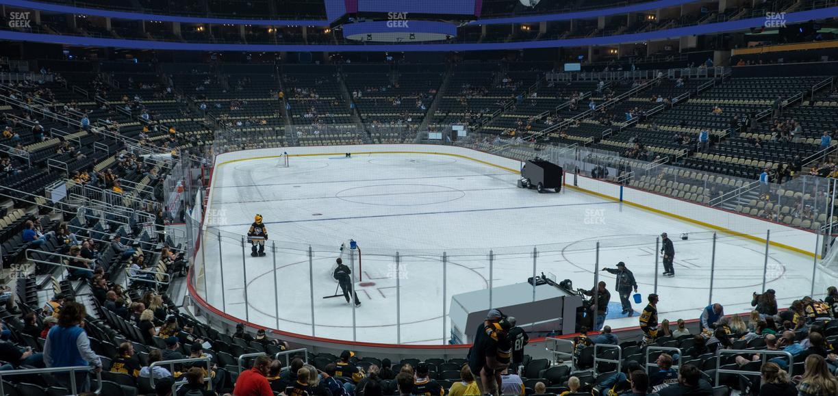 PPG Paints Arena - Section 119 Seat View