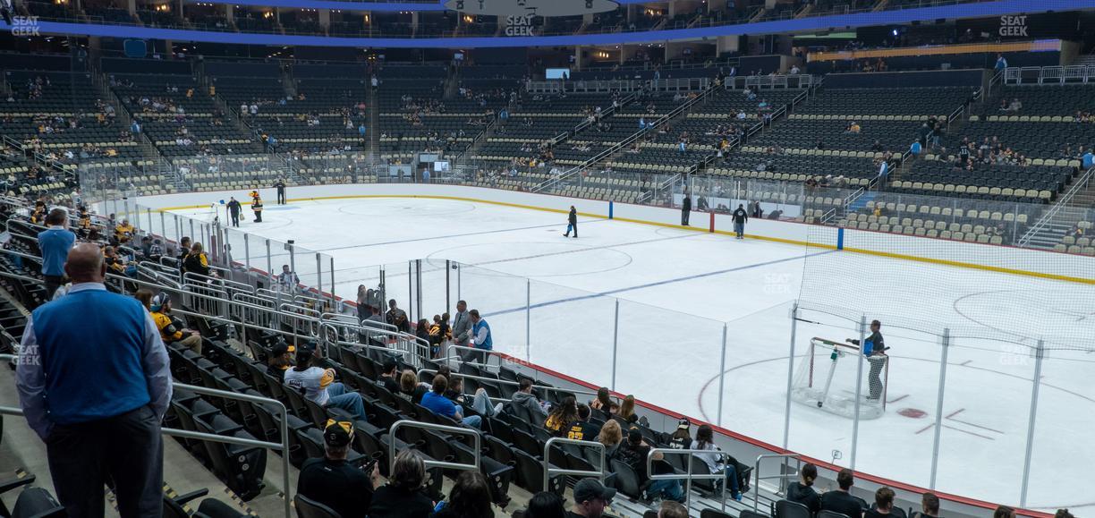 PPG Paints Arena - Section 121 Seat View