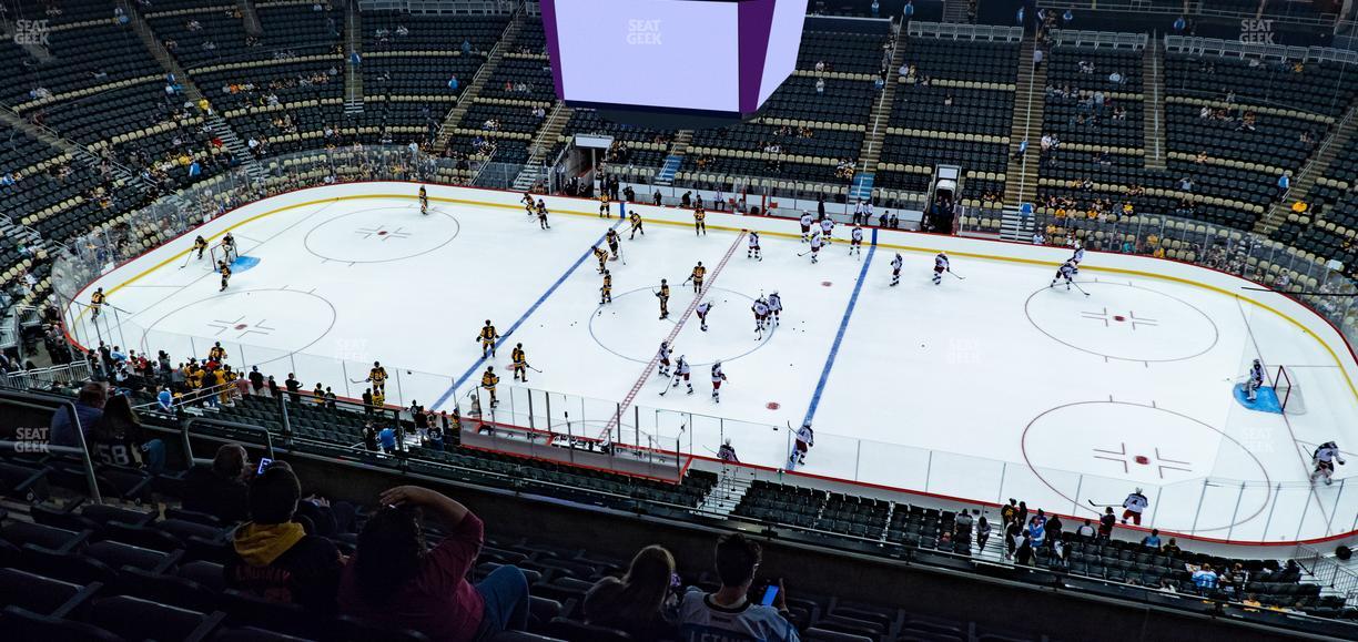 PPG Paints Arena - Section 218 Seat View