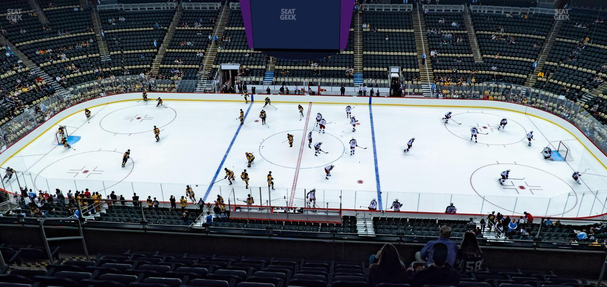 PPG Paints Arena - Section 219 Seat View