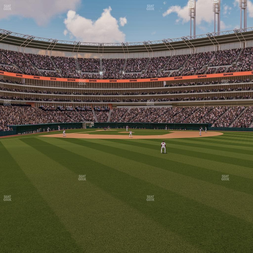 Progressive Field - Section 101 4 Seat View