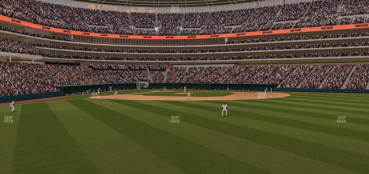 Progressive Field - Section 101 4 Seat View