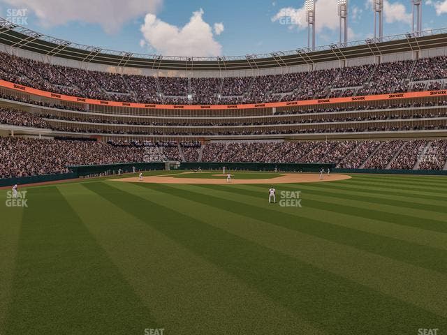 Progressive Field - Section 101 4 Seat View