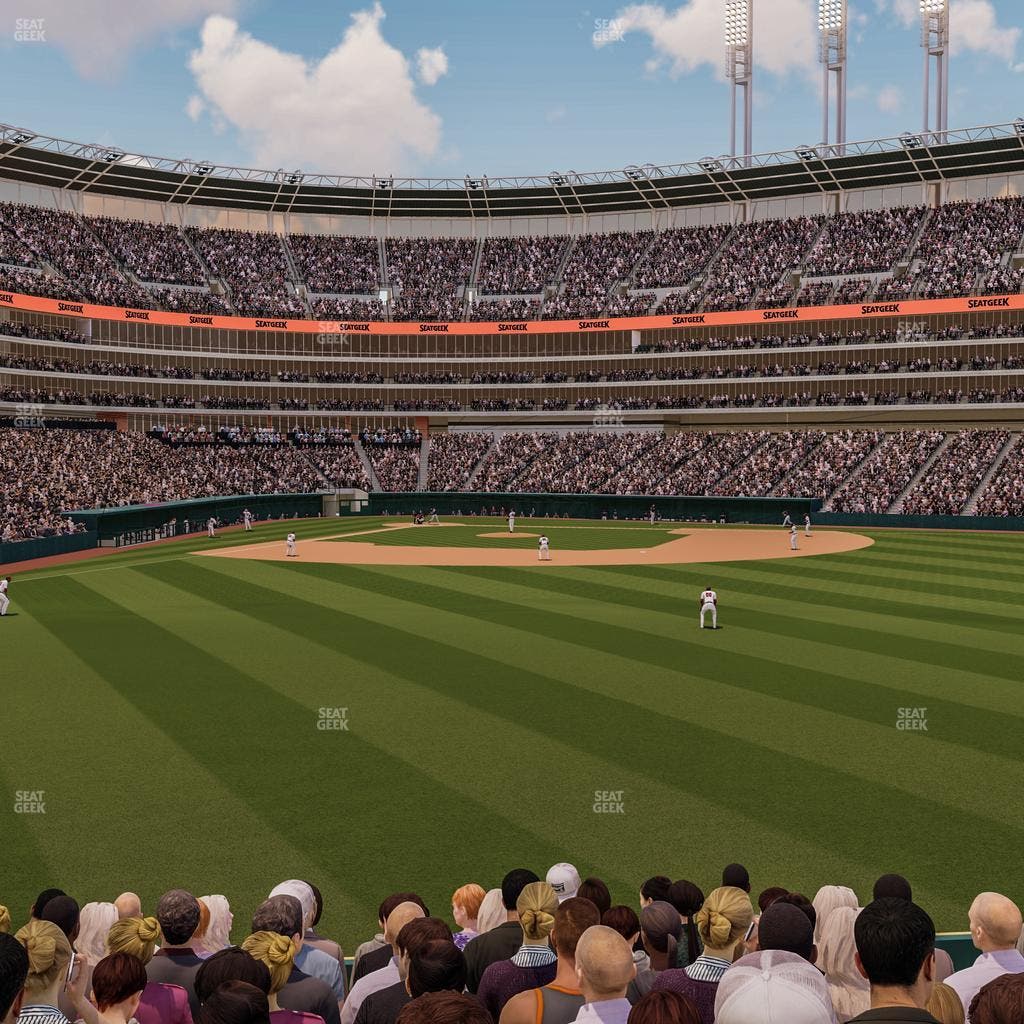 Progressive Field - Section 103 Seat View