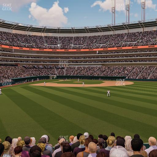 Progressive Field - Section 103 Seat View