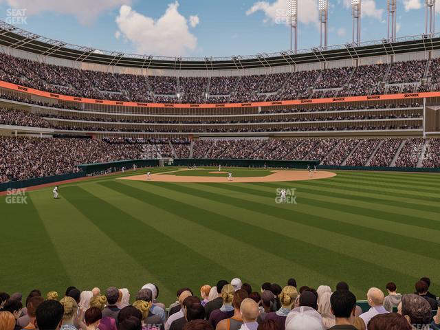 Progressive Field - Section 103 Seat View