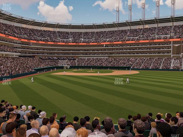 Progressive Field - Section 107 Seat View