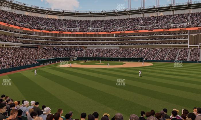 Progressive Field - Section 107 Seat View