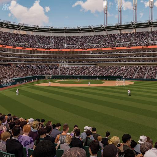 Progressive Field - Section 108 Seat View