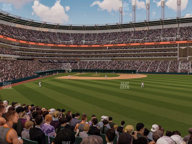 Progressive Field - Section 108 Seat View