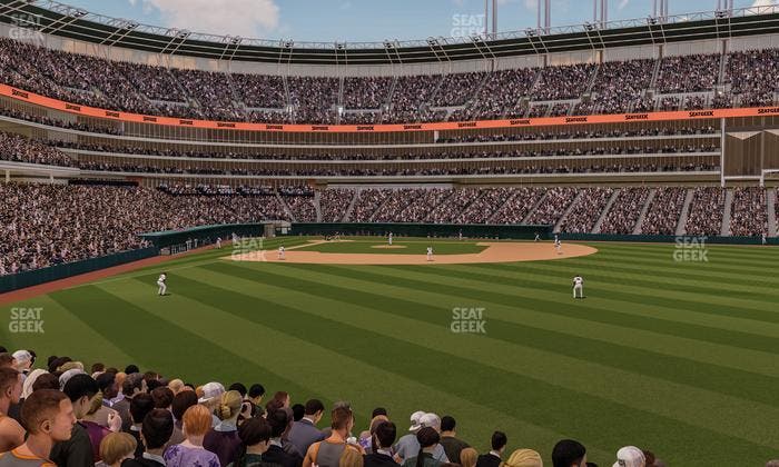 Progressive Field - Section 108 Seat View