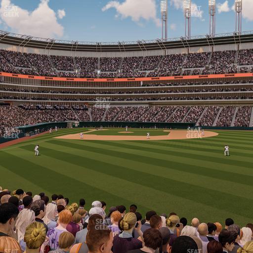 Progressive Field - Section 109 Seat View