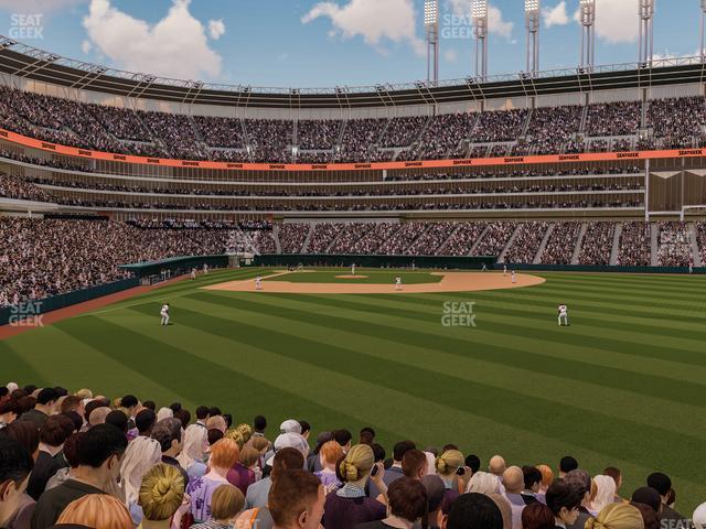 Progressive Field - Section 109 Seat View