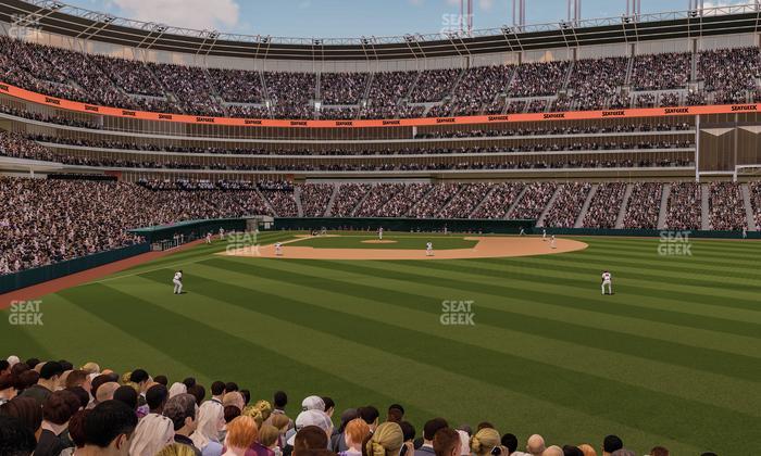 Progressive Field - Section 109 Seat View