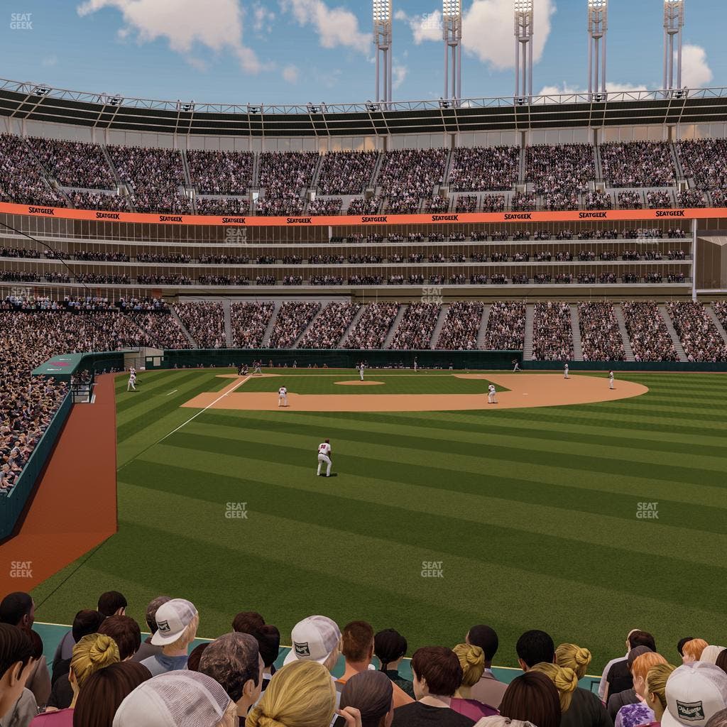 Progressive Field - Section 113 Seat View