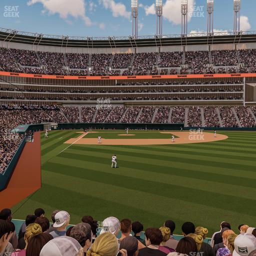 Progressive Field - Section 113 Seat View