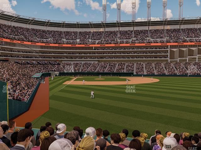 Progressive Field - Section 113 Seat View