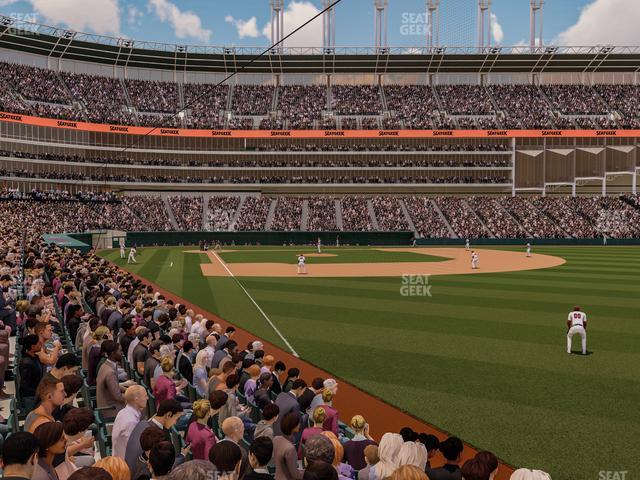 Progressive Field - Section 117 Seat View