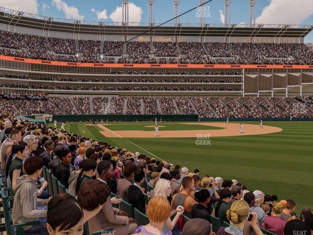 Progressive Field - Section 125 Seat View