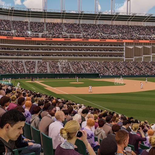 Progressive Field - Section 128 Seat View