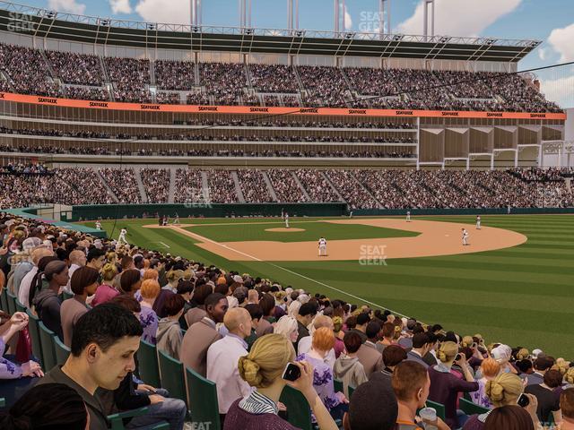 Progressive Field - Section 128 Seat View