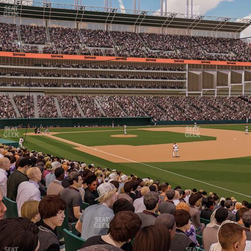 Progressive Field - Section 130 Seat View