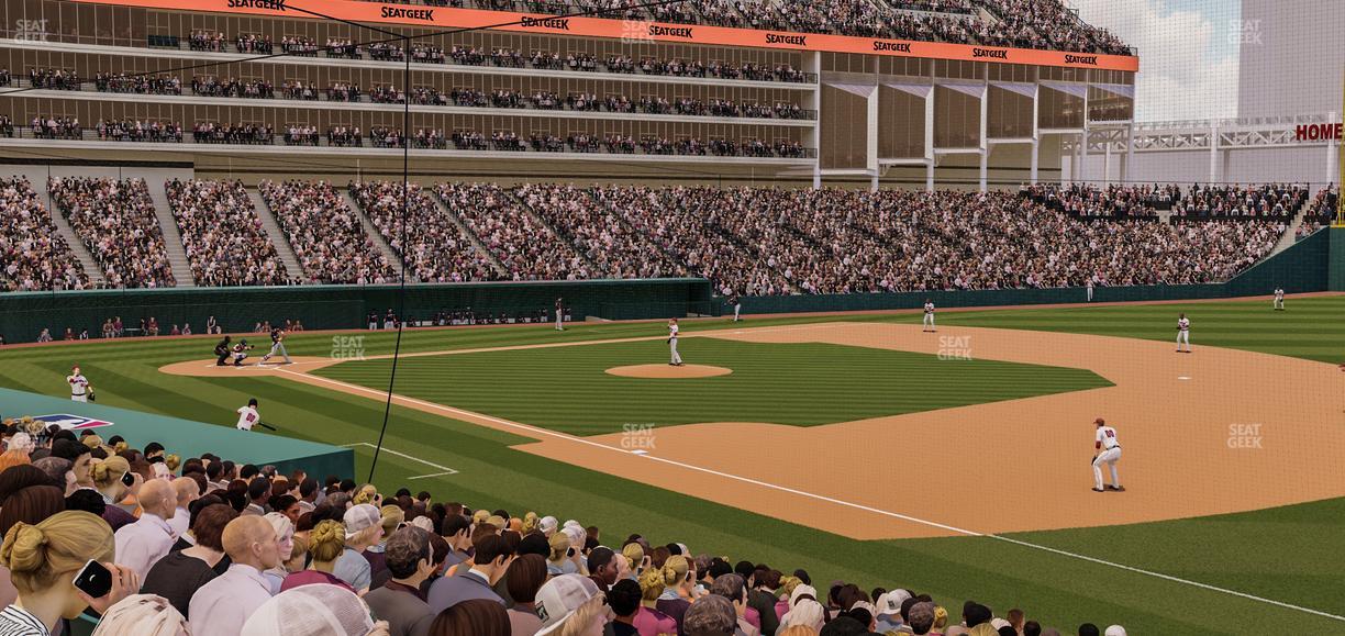 Progressive Field - Section 134 Seat View