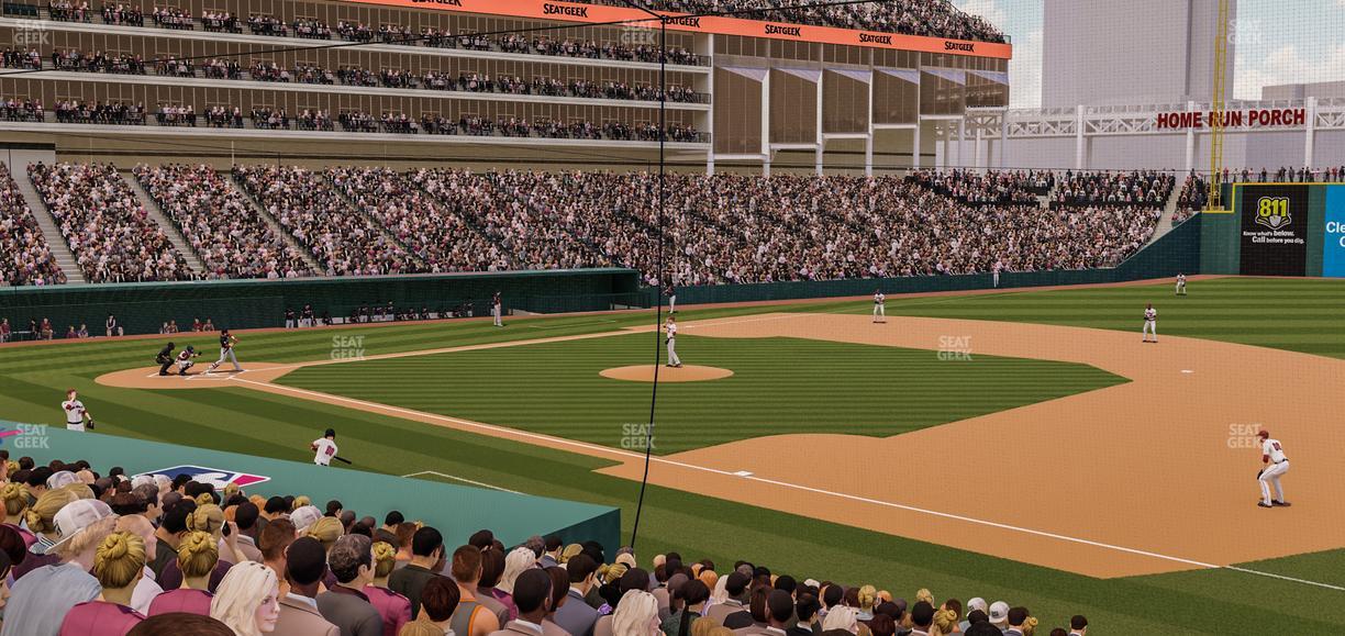 Progressive Field - Section 136 Seat View