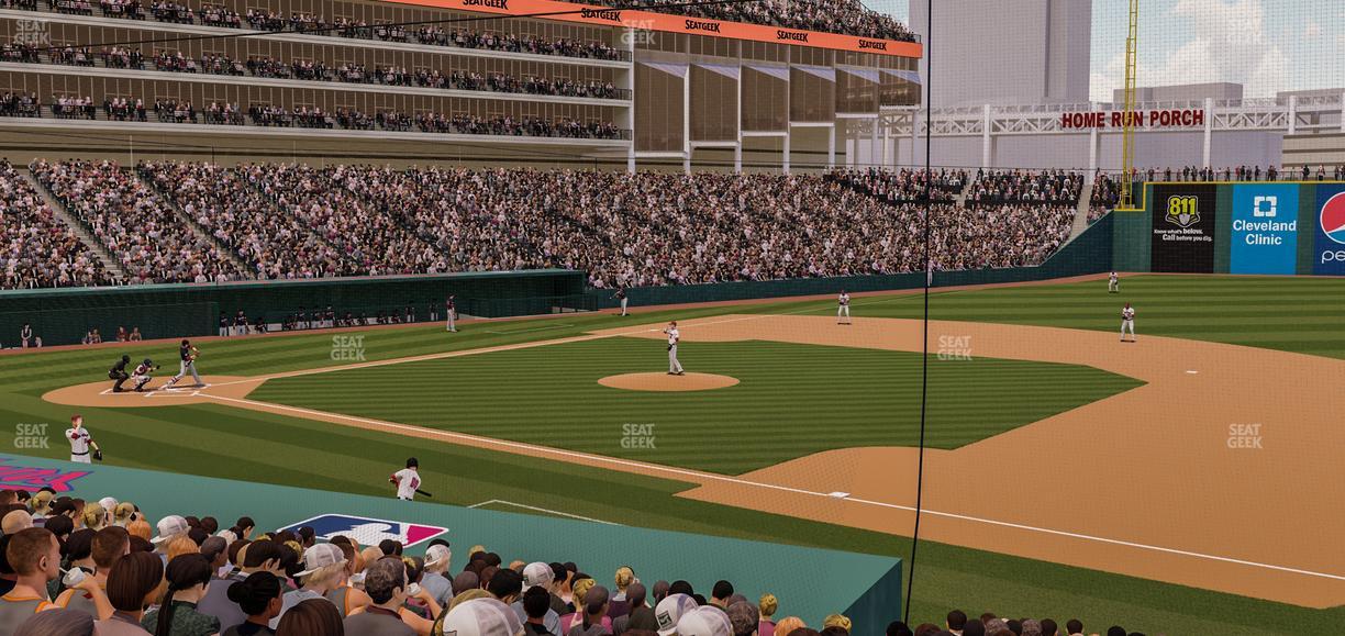 Progressive Field - Section 138 Seat View