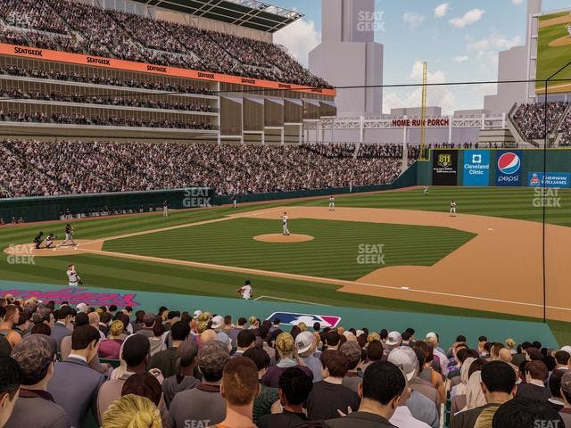 Progressive Field - Section 140 Seat View