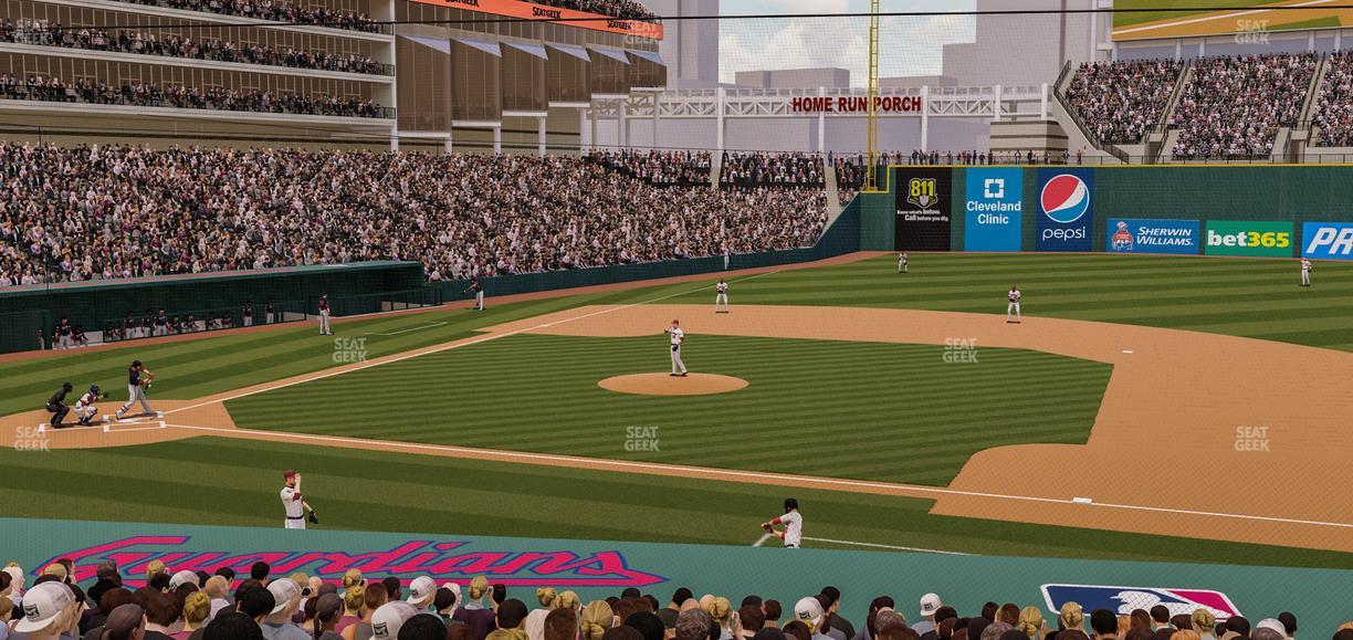 Progressive Field - Section 142 Seat View