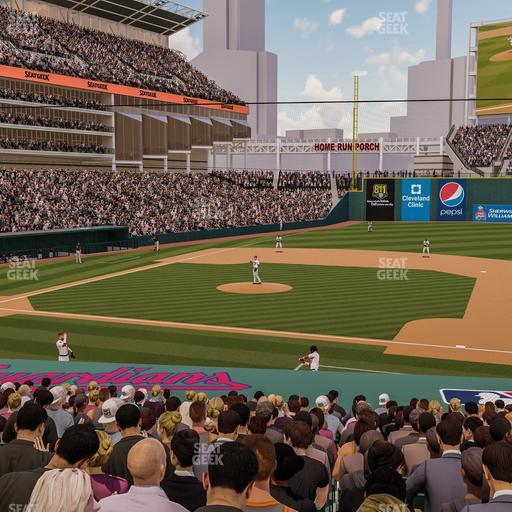 Progressive Field - Section 142 Seat View