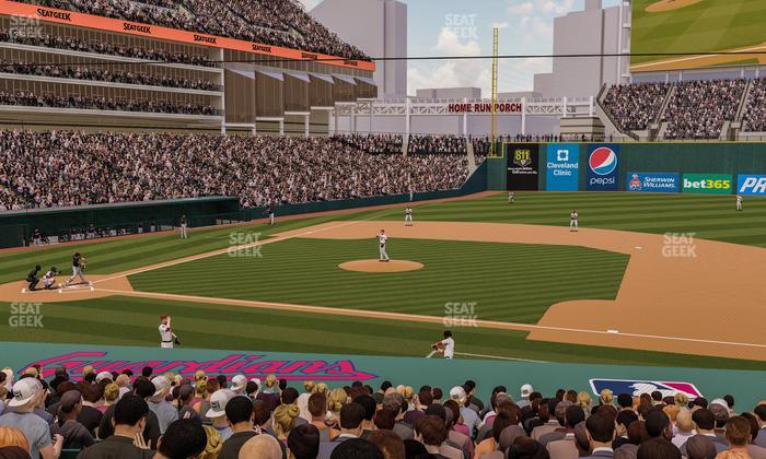 Progressive Field - Section 142 Seat View