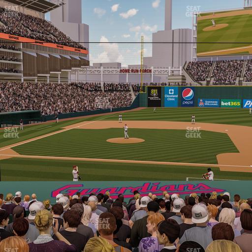 Progressive Field - Section 144 Seat View