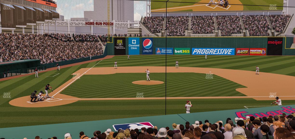 Progressive Field - Section 148 Seat View