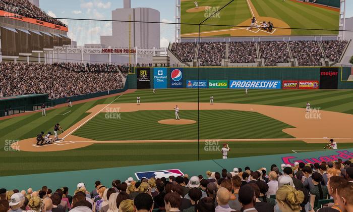 Progressive Field - Section 148 Seat View