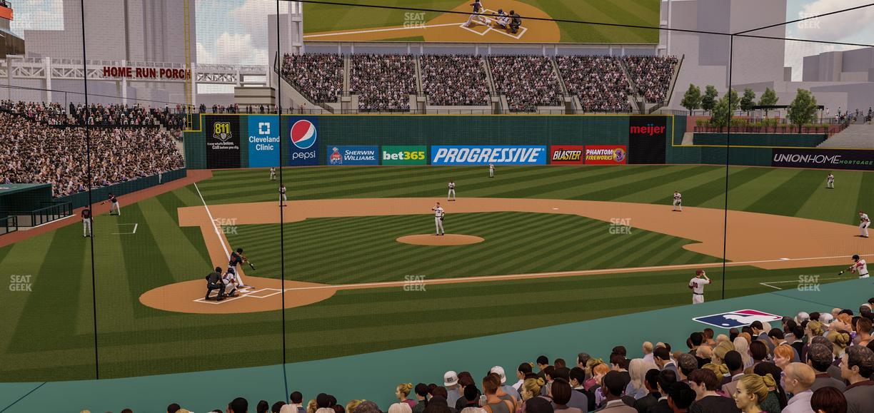 Progressive Field - Section 150 Seat View