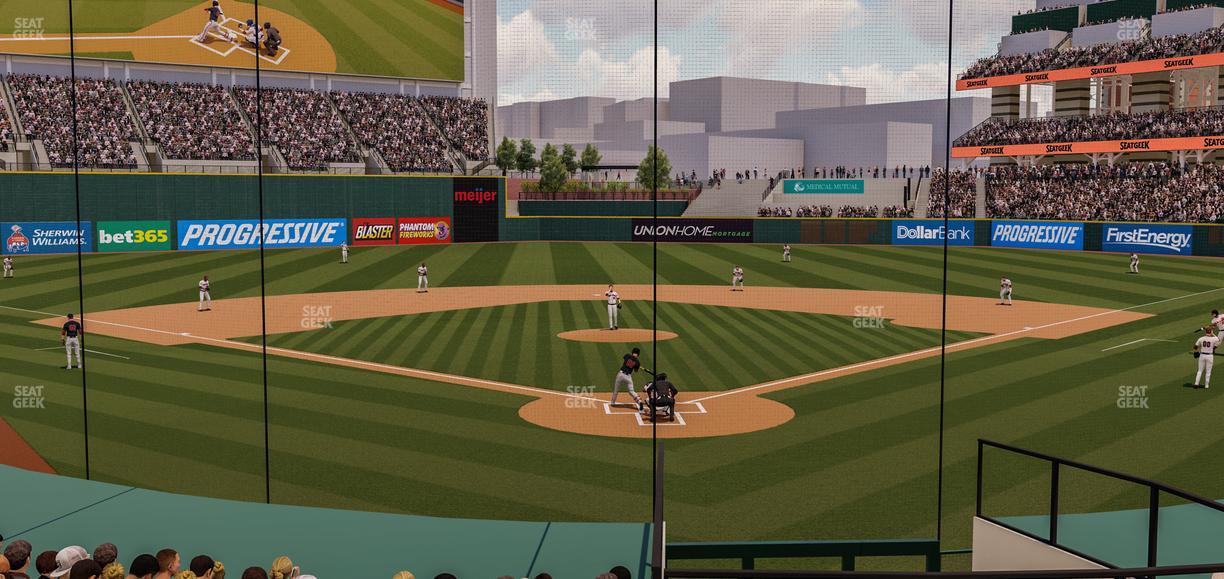 Progressive Field - Section 154 Seat View