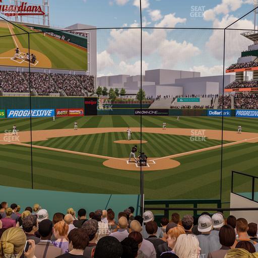 Progressive Field - Section 154 Seat View