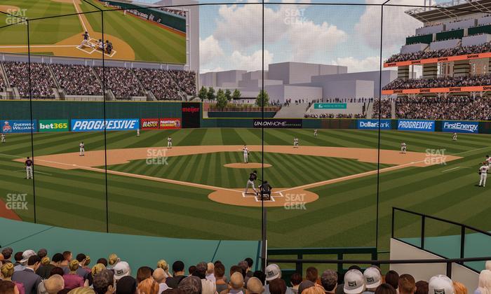Progressive Field - Section 154 Seat View