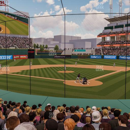 Progressive Field - Section 155 Seat View