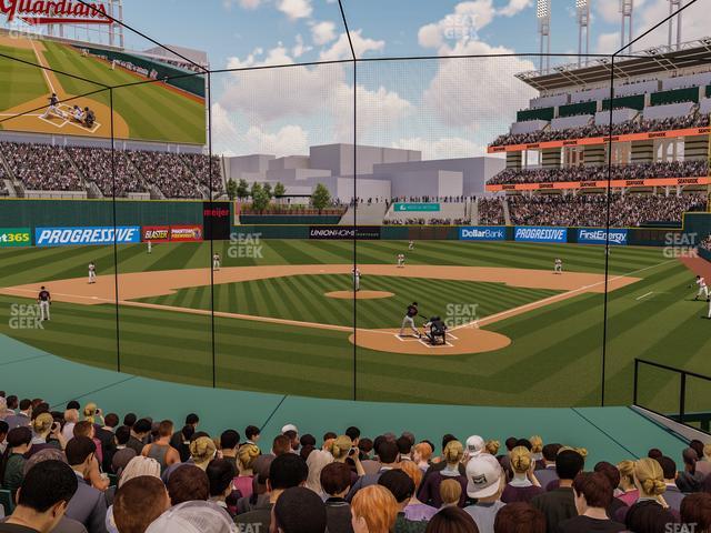 Progressive Field - Section 155 Seat View