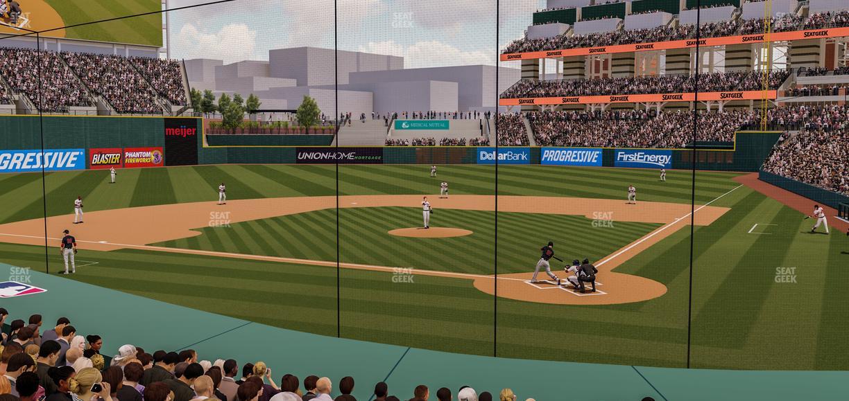 Progressive Field - Section 156 Seat View