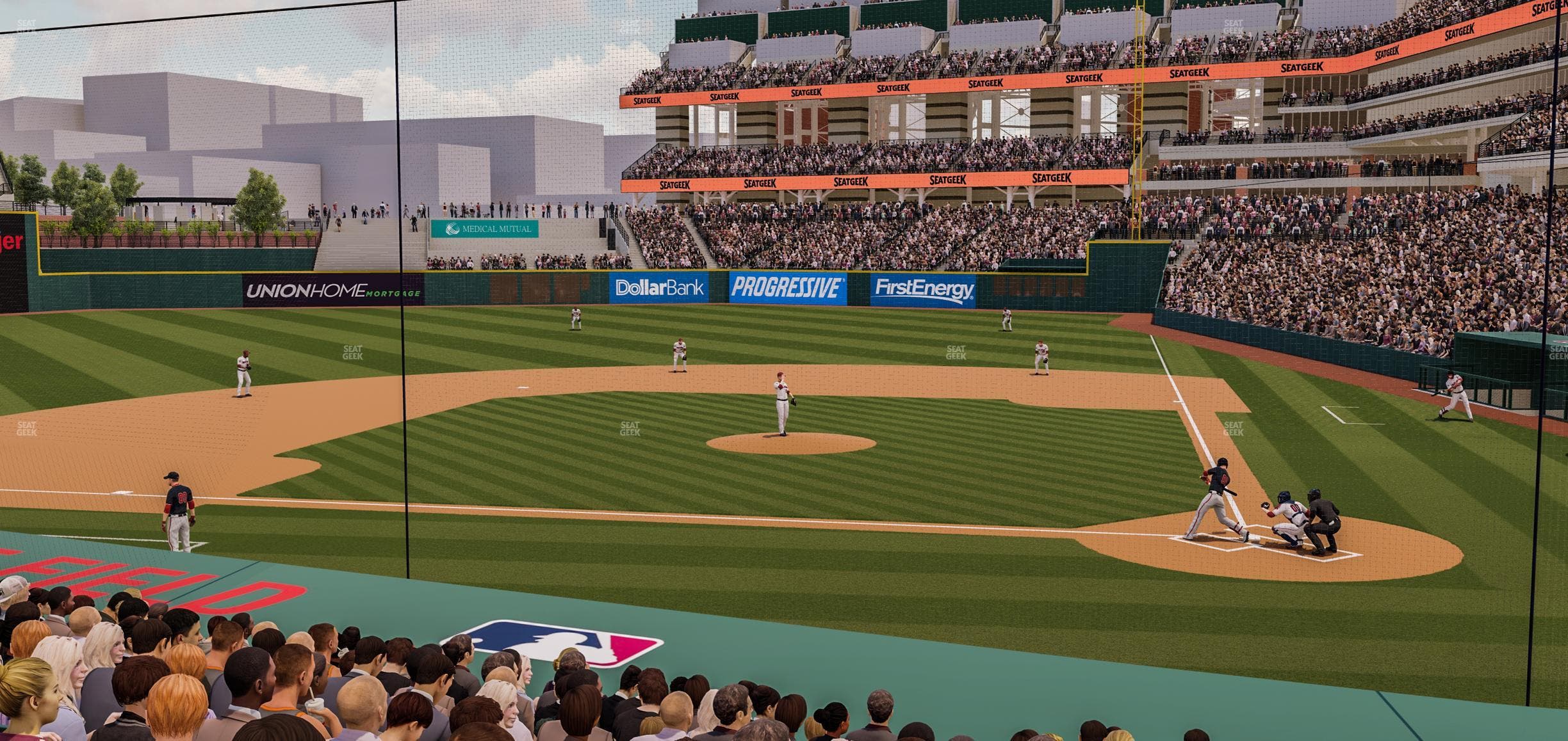 Progressive Field - Section 158 Seat View