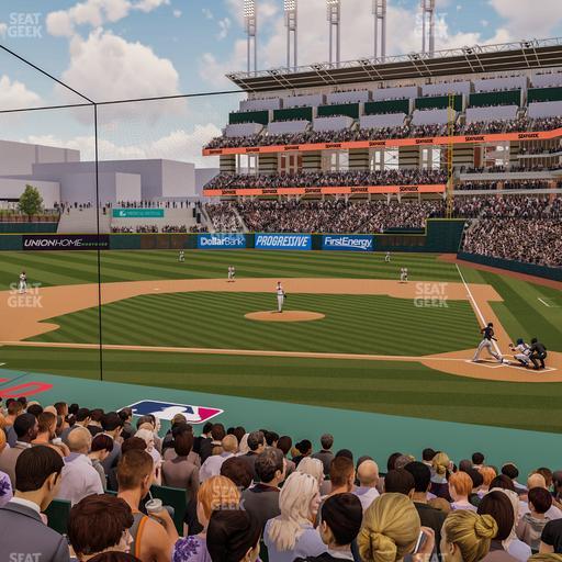 Progressive Field - Section 158 Seat View