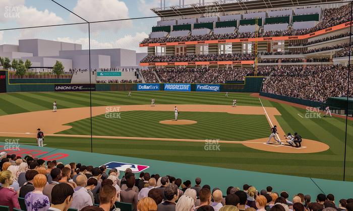 Progressive Field - Section 158 Seat View