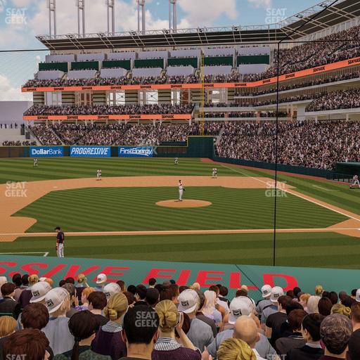 Progressive Field - Section 160 Seat View